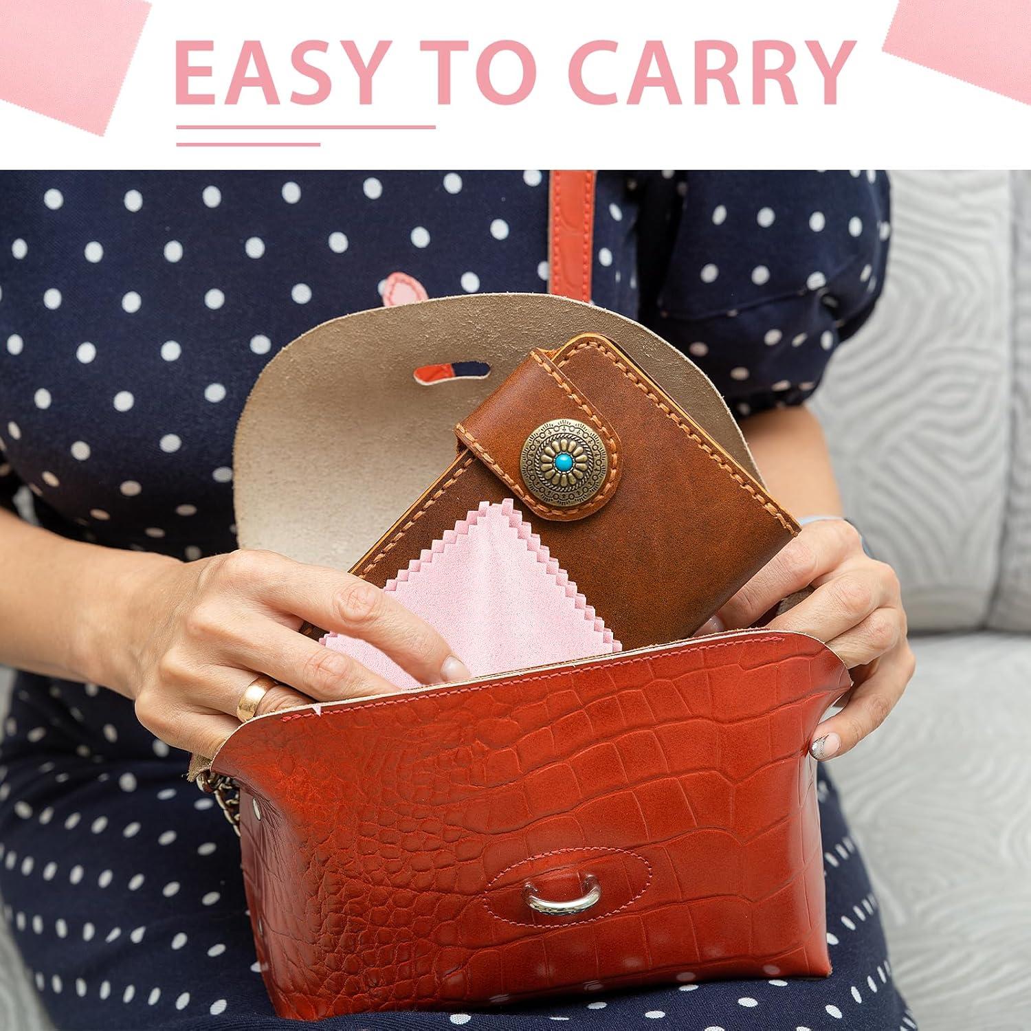 Set de 10 Paños de Microfibra Andibro para Limpiar Gafas