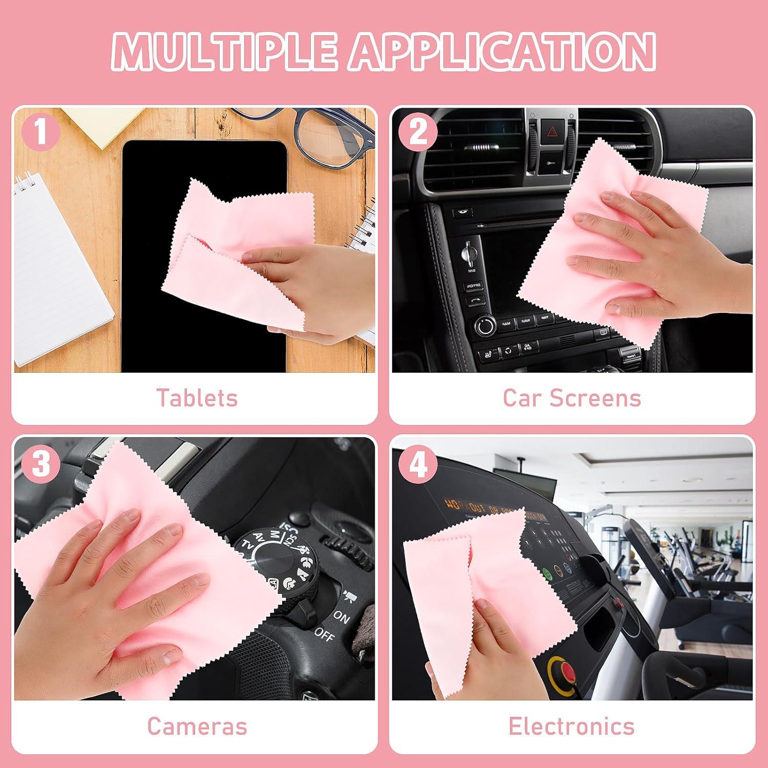 Set de 10 Paños de Microfibra Andibro para Limpiar Gafas