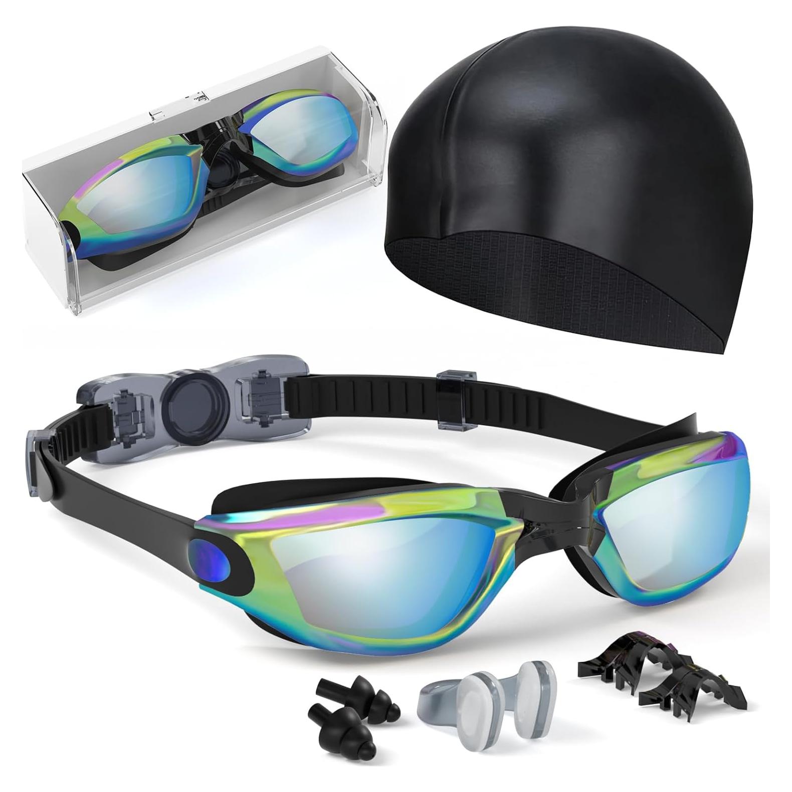 Gafas de Natación para Niños Hurdilen con Gorro y Accesorios