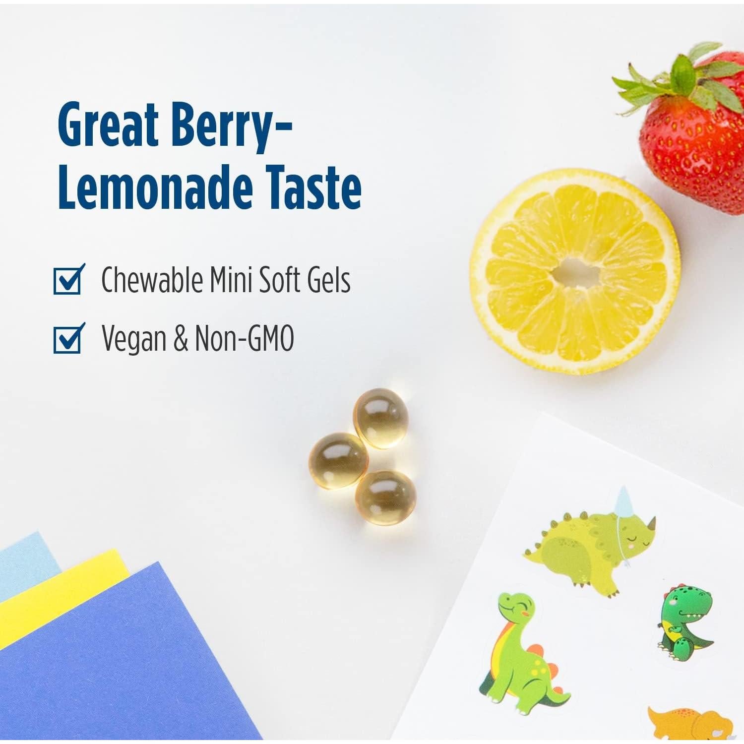 Suplemento Omega-3 DHA Vegetariano Nordic Naturals 120 Gominolas