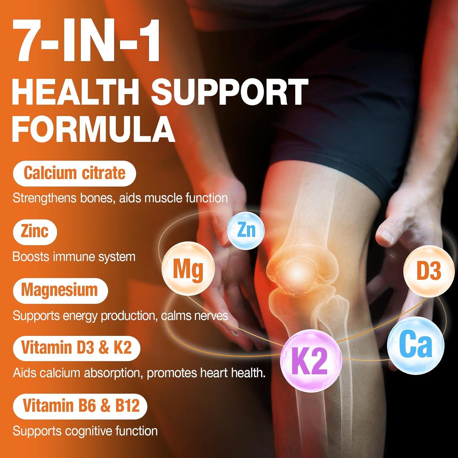 Gomitas de Calcio Citrato SHAPEINGIRL 1200 mg 60 Unidades