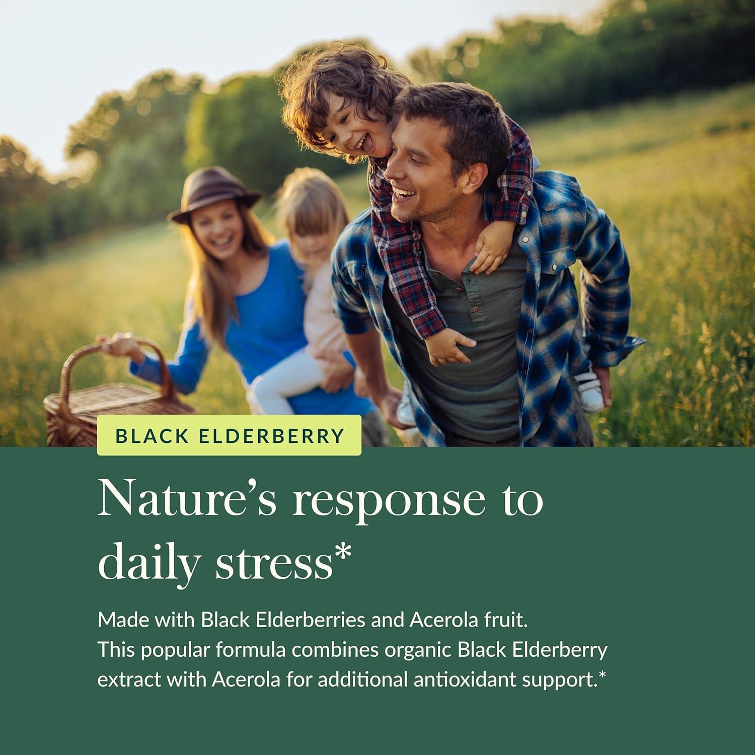 Suplemento Inmunológico Gaia Herbs Saúco Negro 60 Cápsulas