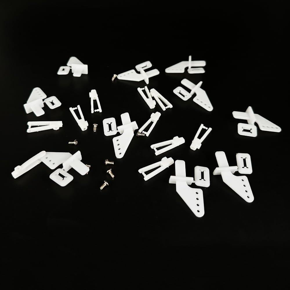 20 Ganchos de Control Plástico URIMPAVIDO para Modelos DIY