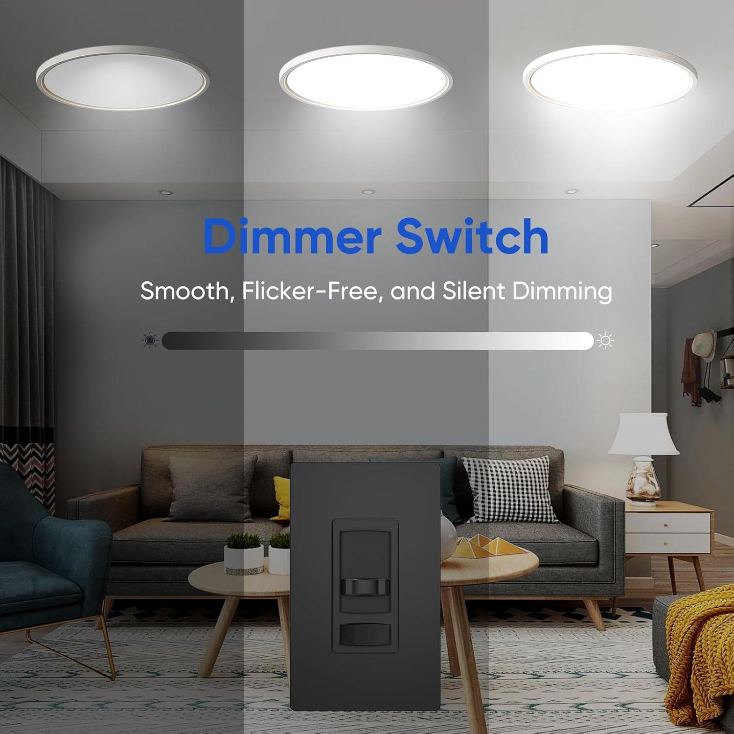 Interruptor Regulable Junlit para Luces LED y Halógenas 300W