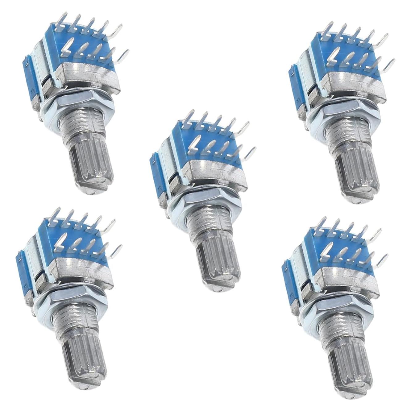 Codificador Rotativo Cabilock 5pcs Eje Metal 2.59cm para Audio
