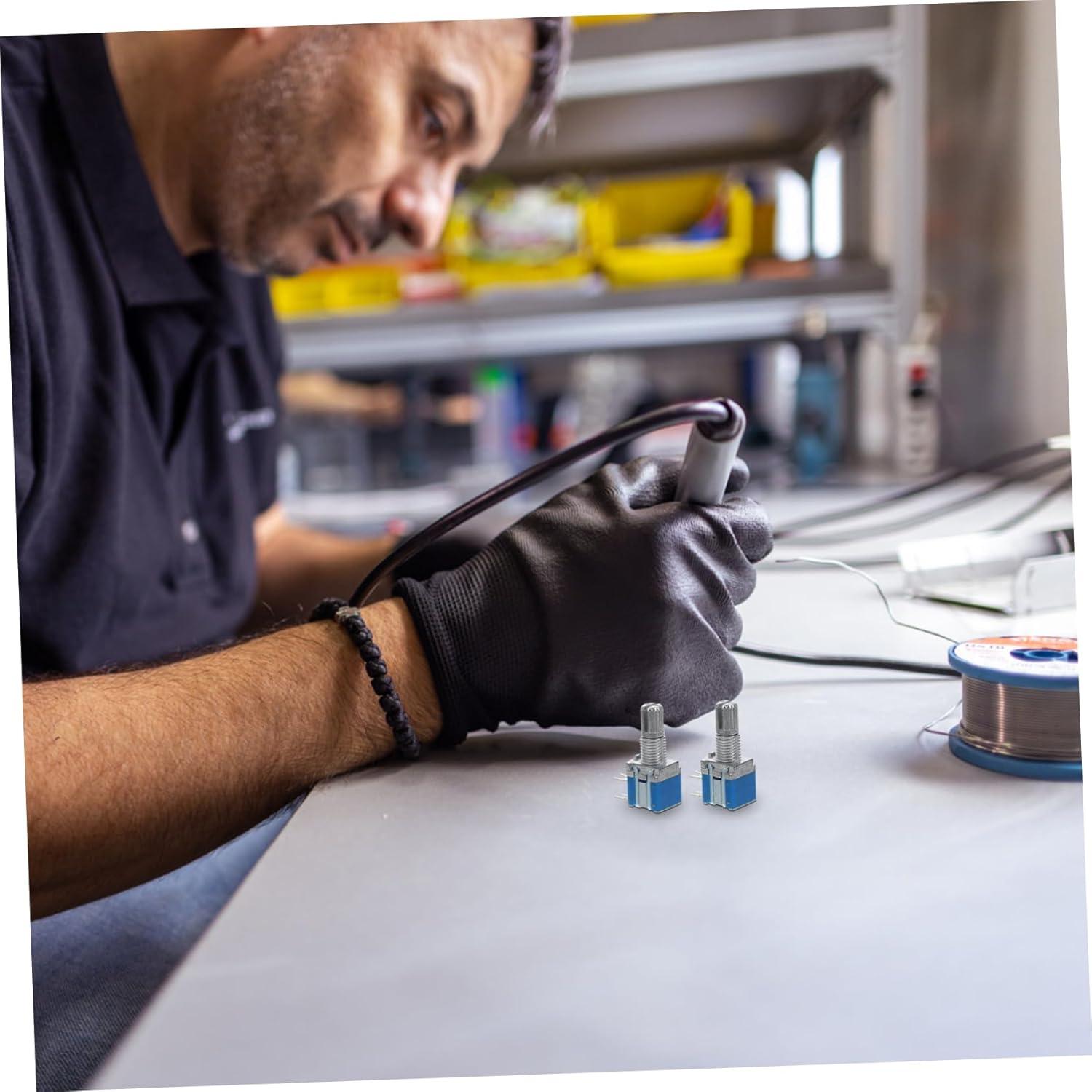 Codificador Rotativo Cabilock 5pcs Eje Metal 2.59cm para Audio