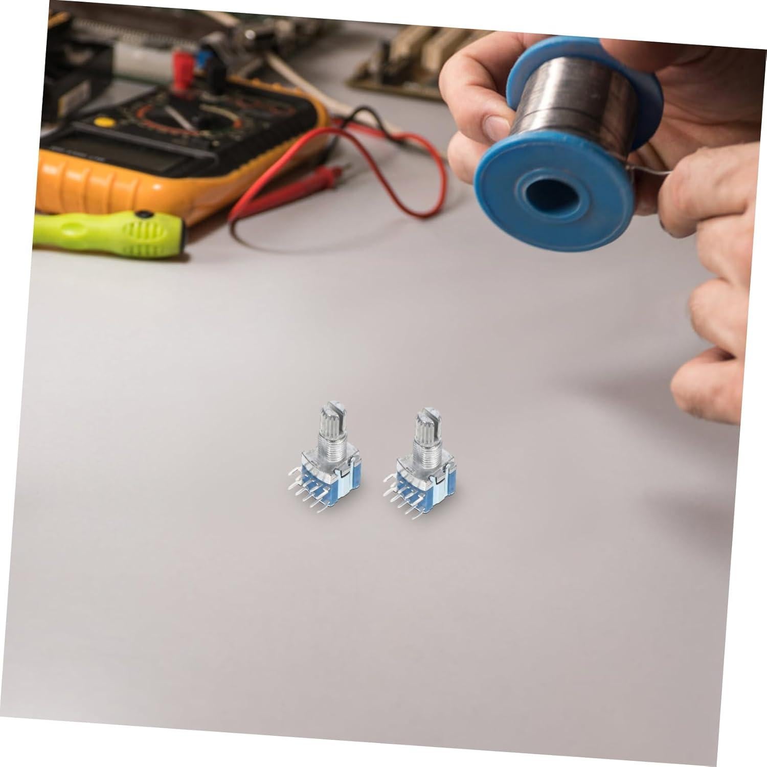 Codificador Rotativo Cabilock 5pcs Eje Metal 2.59cm para Audio