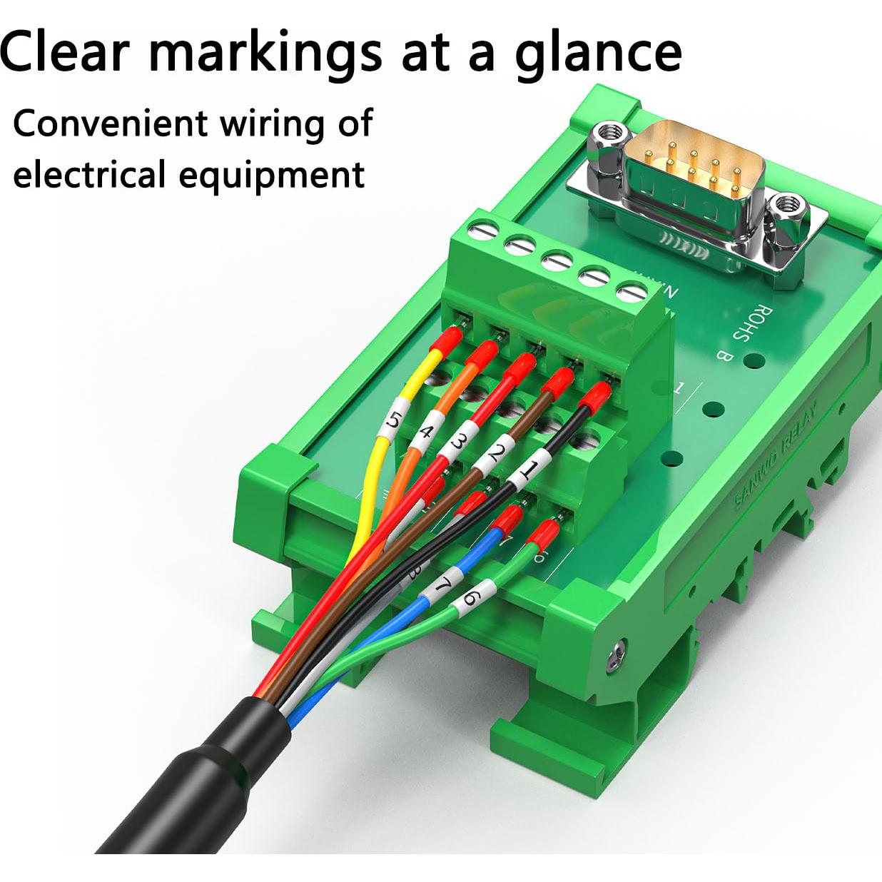Cable Serial DB9 Femenino a Desnudo 0.46m JUXINICE
