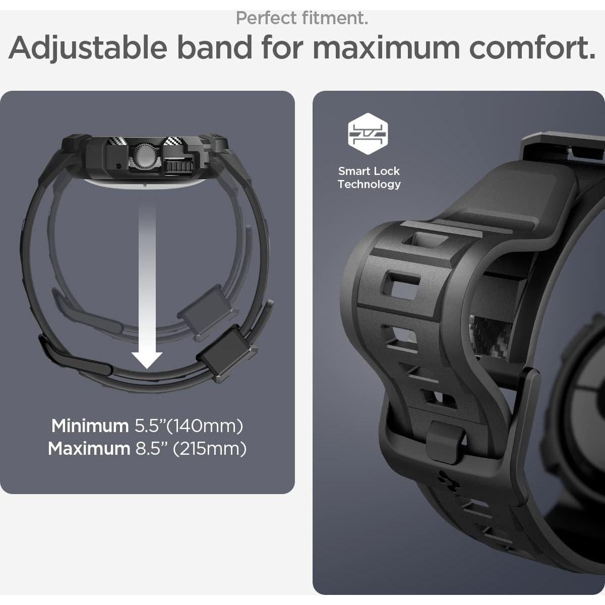 Funda Spigen Rugged Armor Pro para Google Pixel Watch 3 41mm