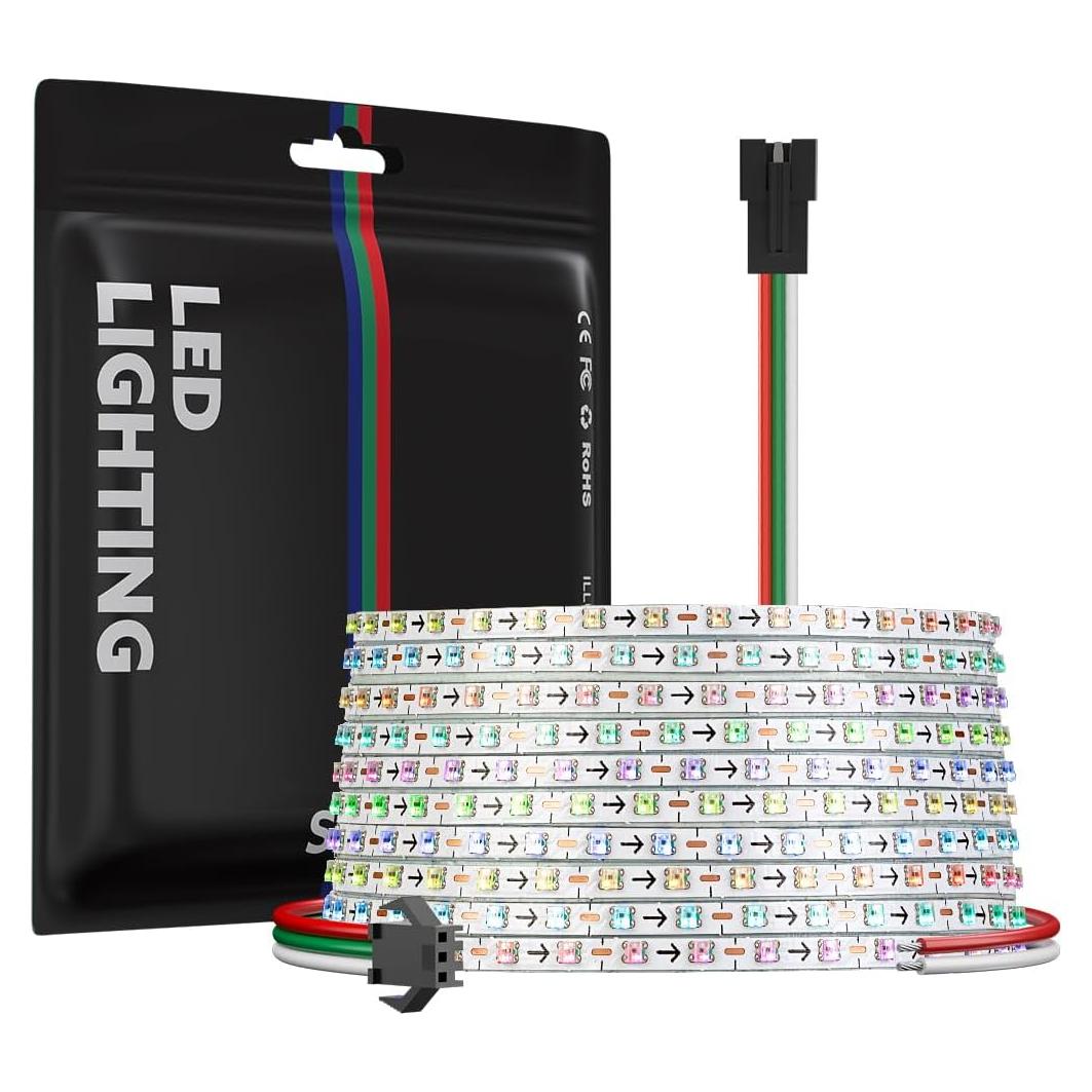 Cinta LED RGB 5m 160 LEDs/m WS2812B 2.7mm Ancho IP30