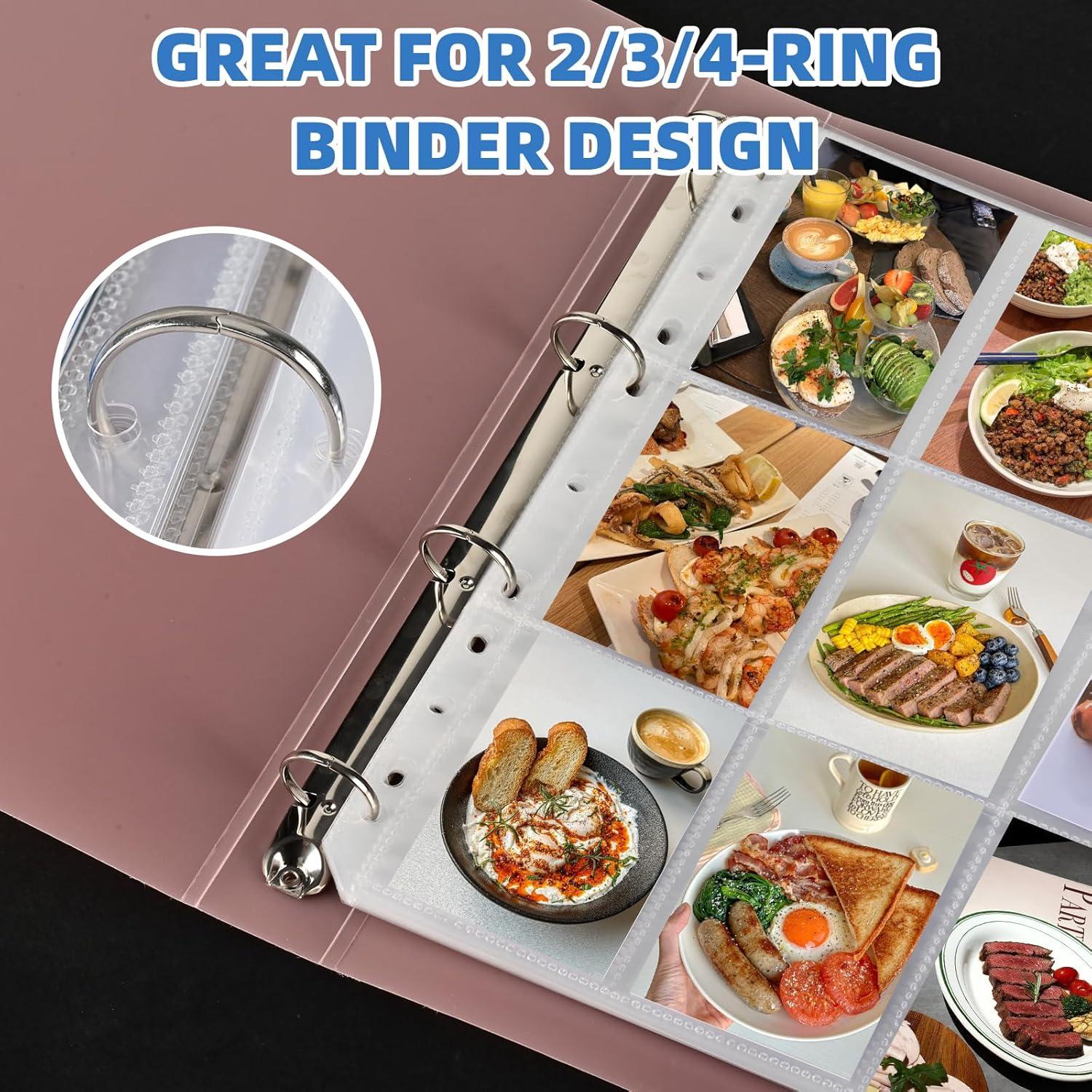 Fundas de Tarjetas 9 Bolsillos Affisure 100 Pack Transparente