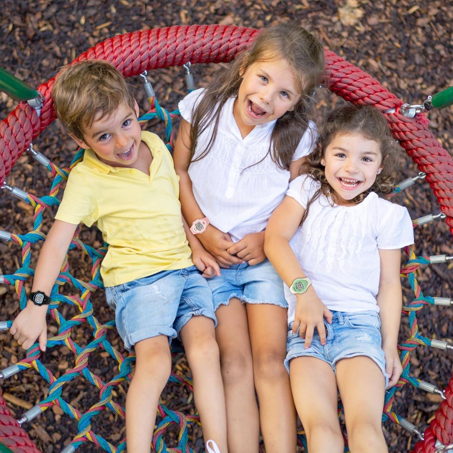 Reloj Digital Infantil Viecaeio Impermeable para Deportes 3-8 Años