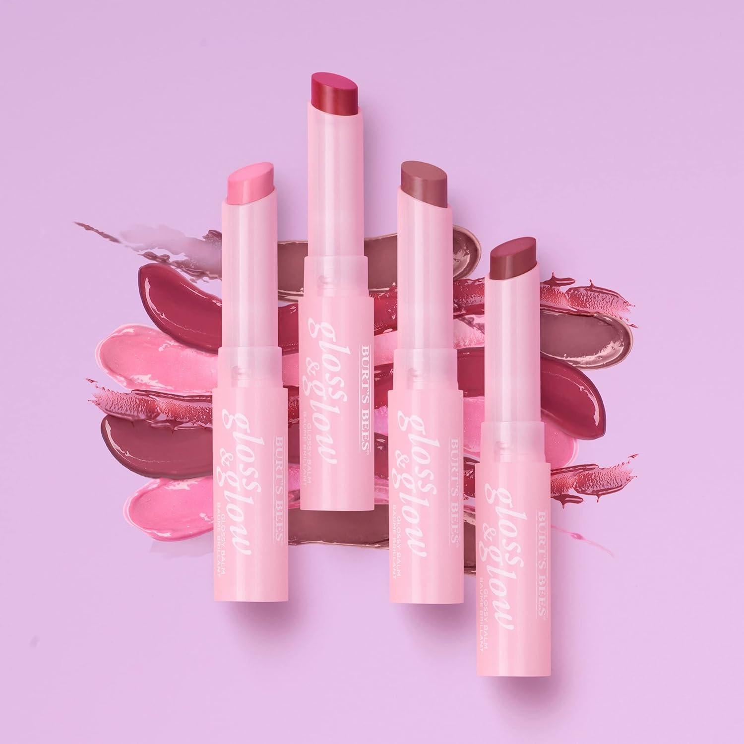 Bálsamo Labial Brillante Burts Bees - 100% Natural - Cereza - 2 Tubos
