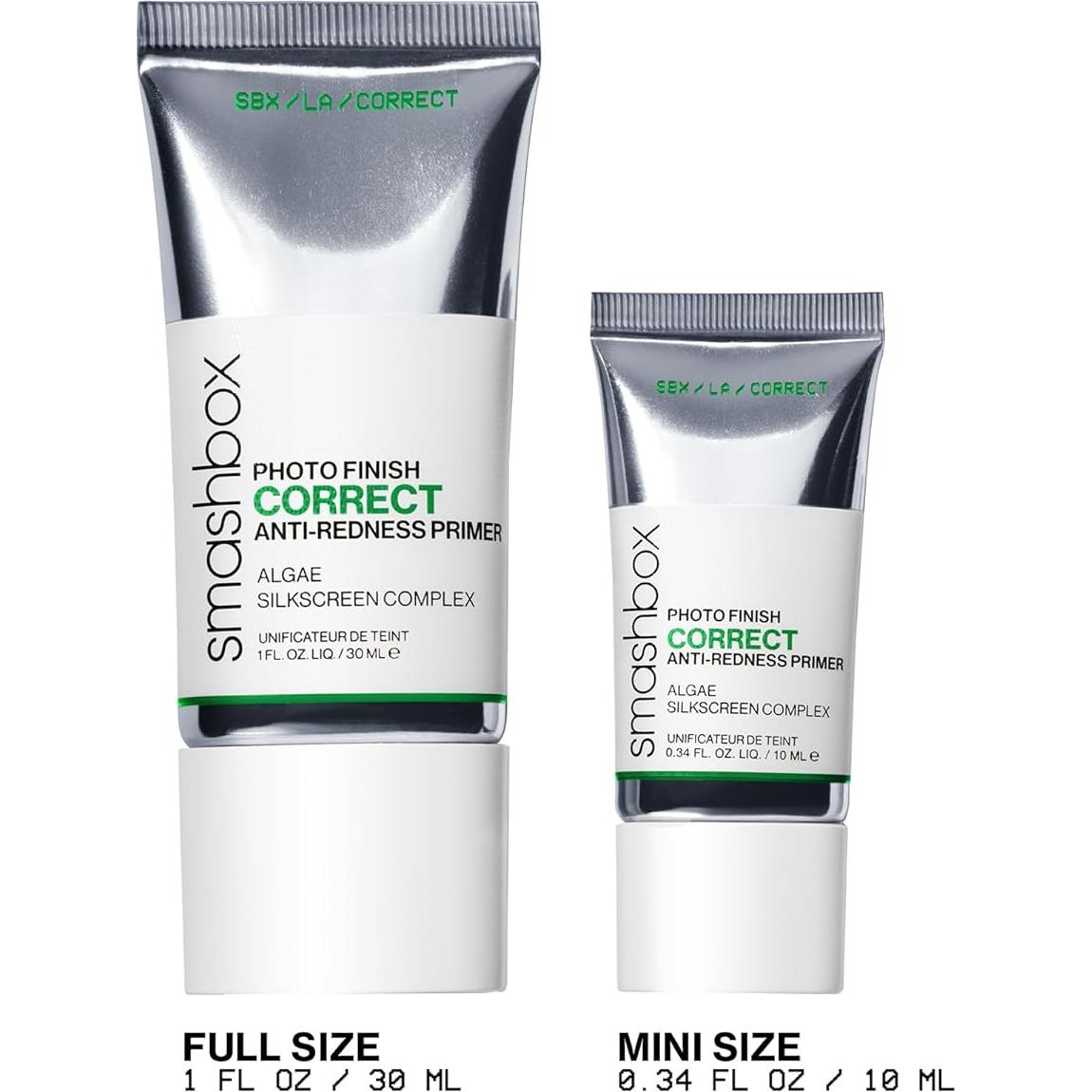 Primer Anti-Rojo Smashbox 30 ml - Hidratante y Matificante