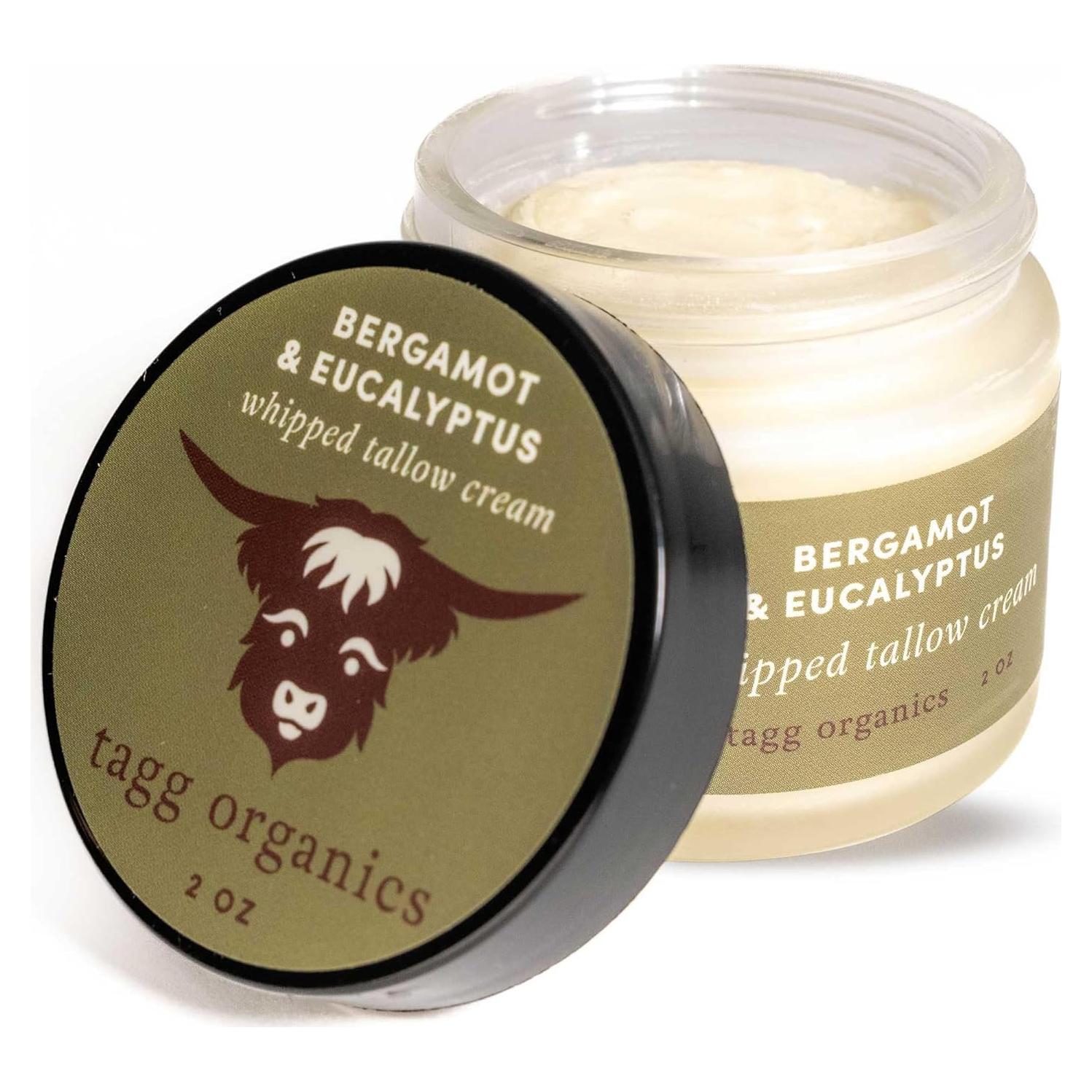 Crema de Tallow Orgánica TAGG 56.7g - Bergamota y Eucalipto