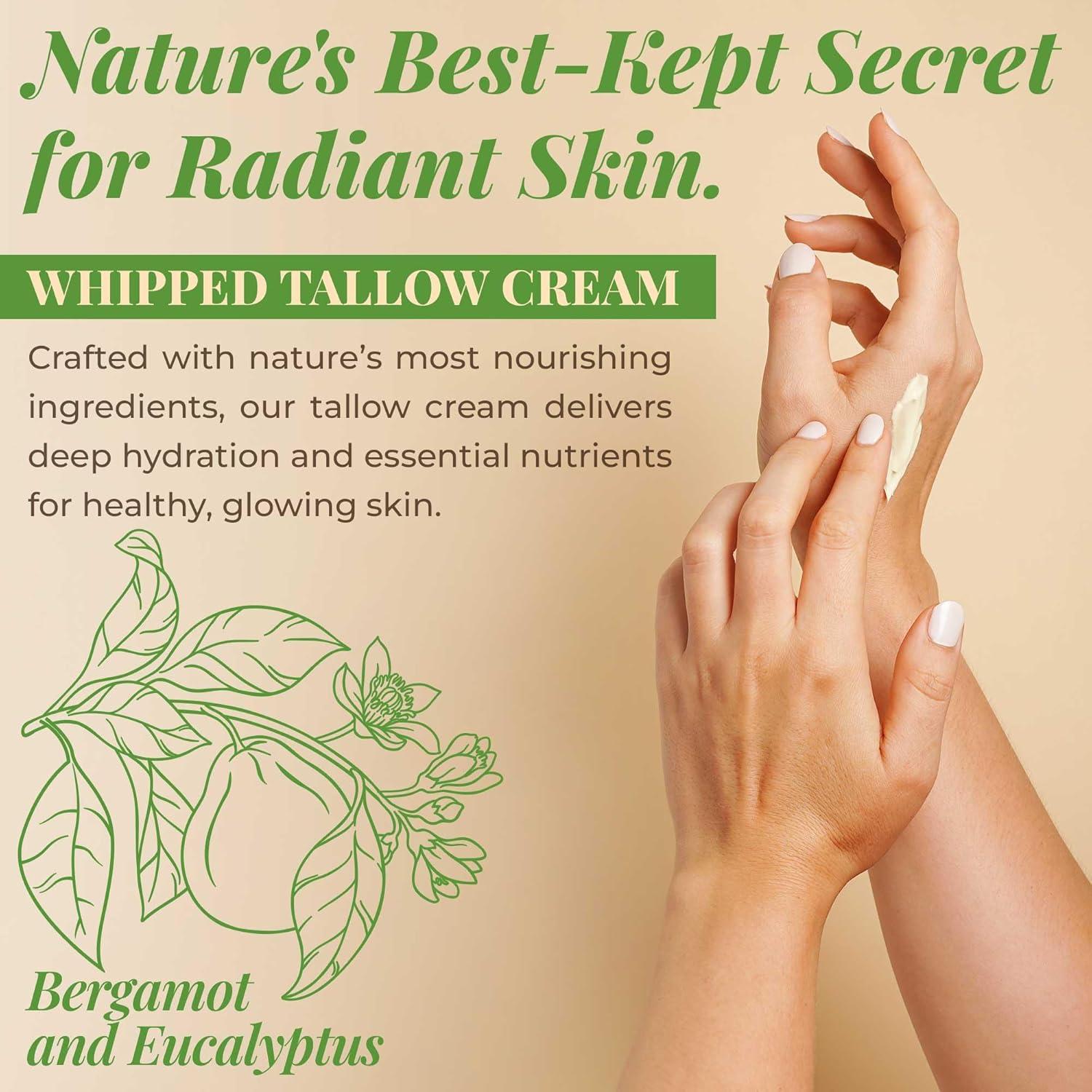 Crema de Tallow Orgánica TAGG 56.7g - Bergamota y Eucalipto