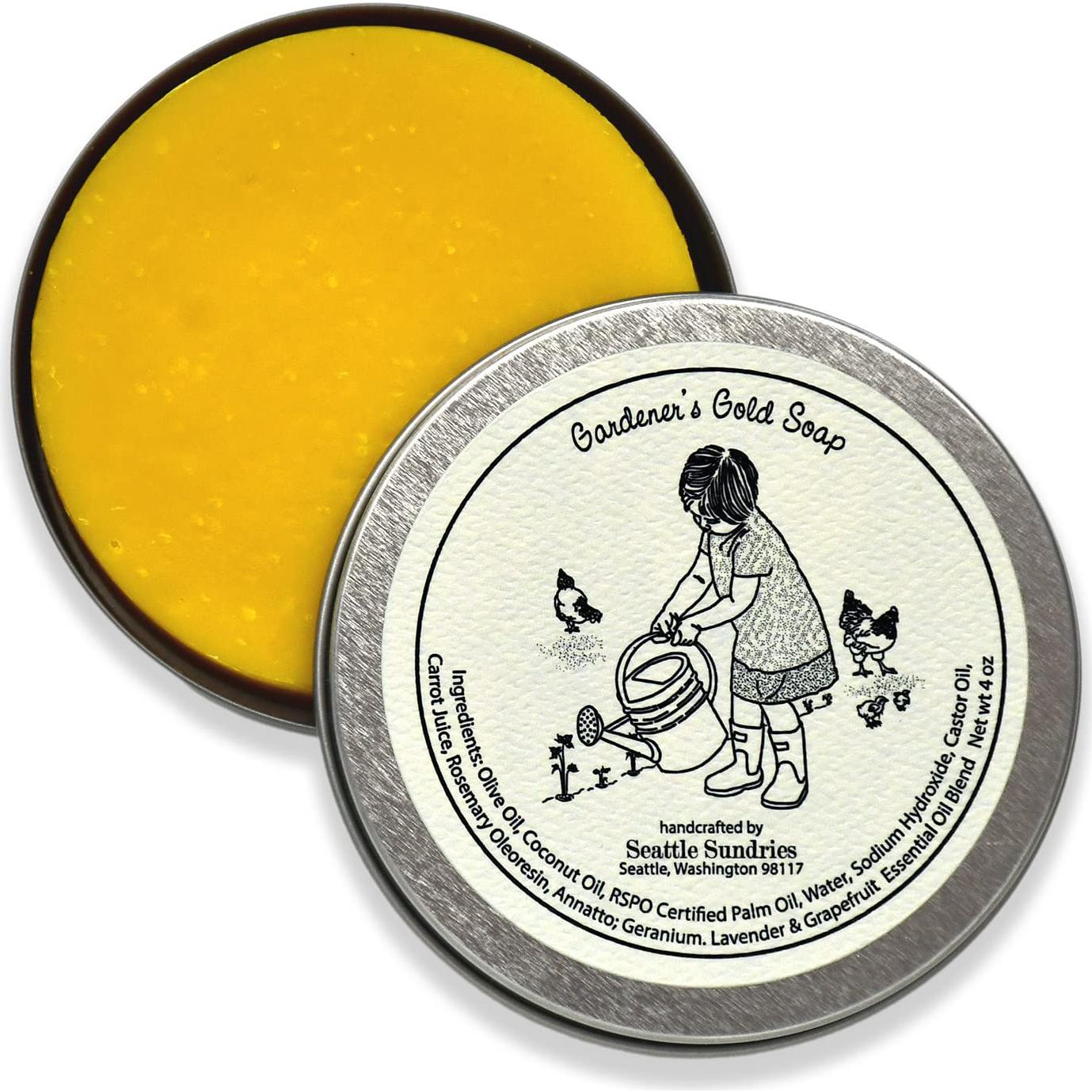 Jabón Natural de Geranio y Pomelo Seattle Sundries - 3x113g