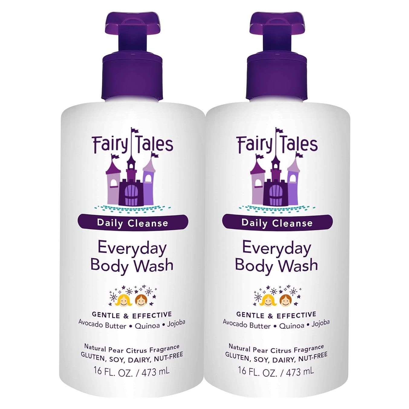 Jabón Corporal para Niños Cuentos de Hadas 2x16oz Sin Tóxicos