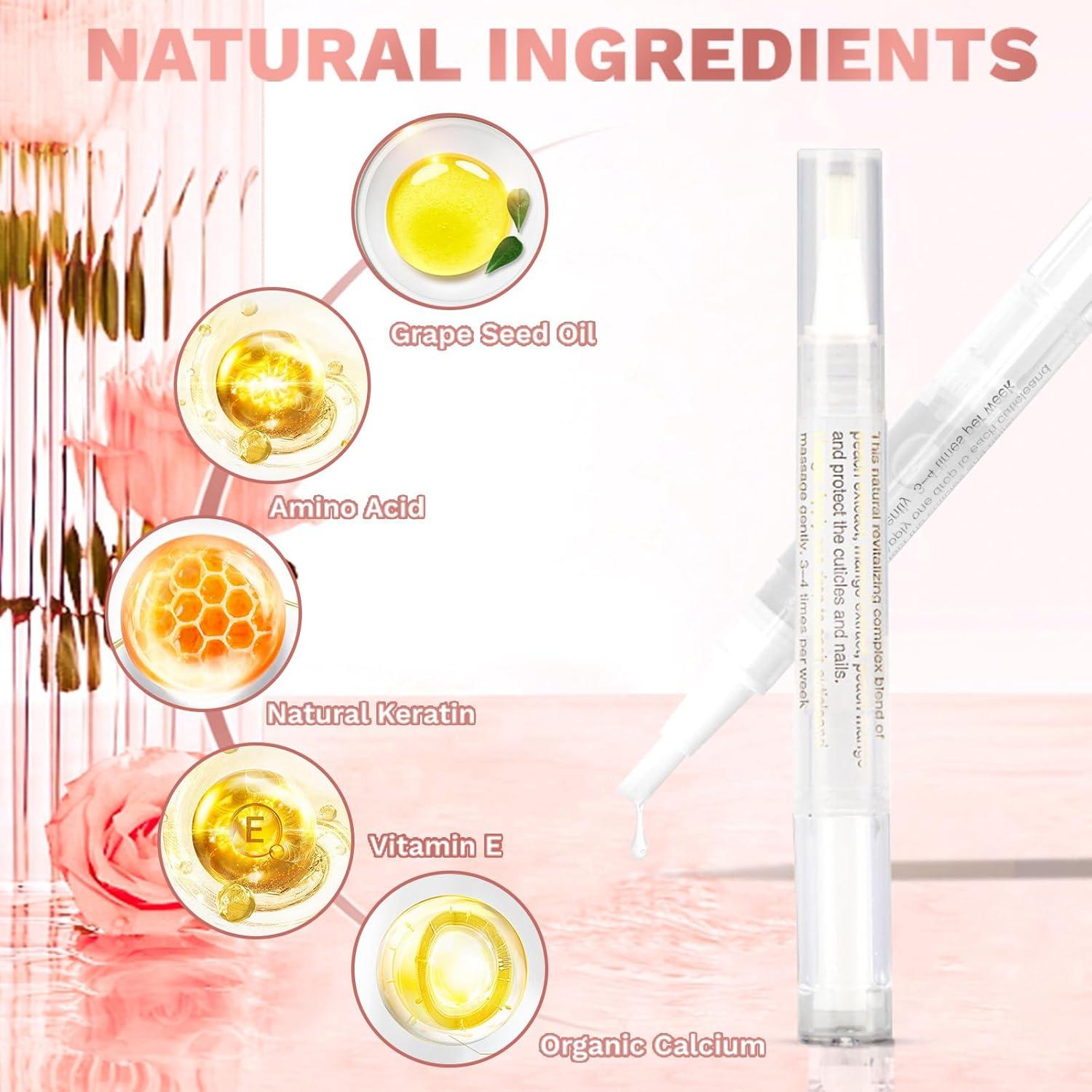 Bolígrafos de Aceite para Cutículas Meschett 2 Pcs Aloe Jazmín