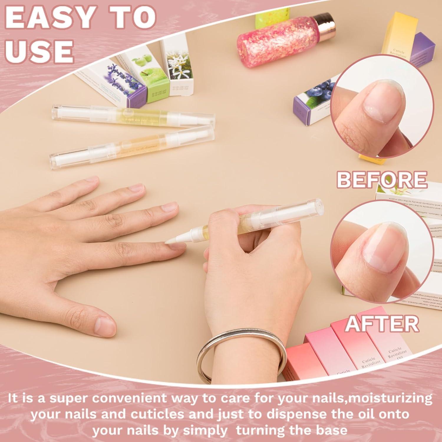 Bolígrafos de Aceite para Cutículas Meschett 2 Pcs Aloe Jazmín