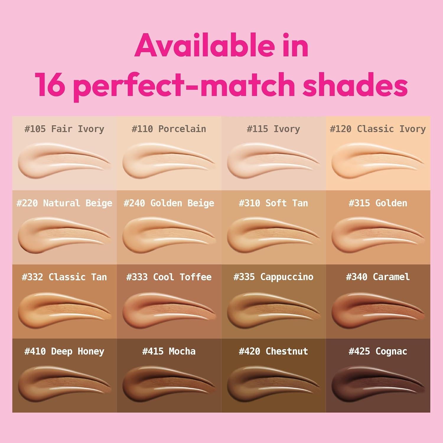 Base de Cojín Ruby Kisses 14.79g Cappuccino Hidratante