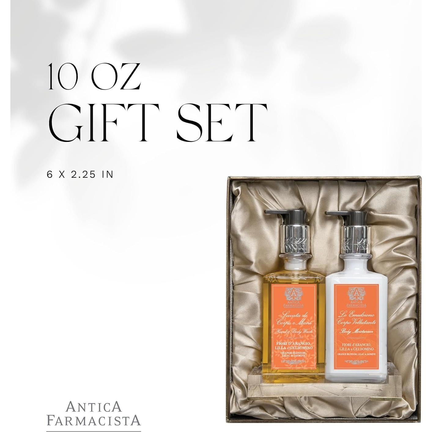 Juego de Regalo de Baño Antica Farmacista - Gel y Hidratante 295ml