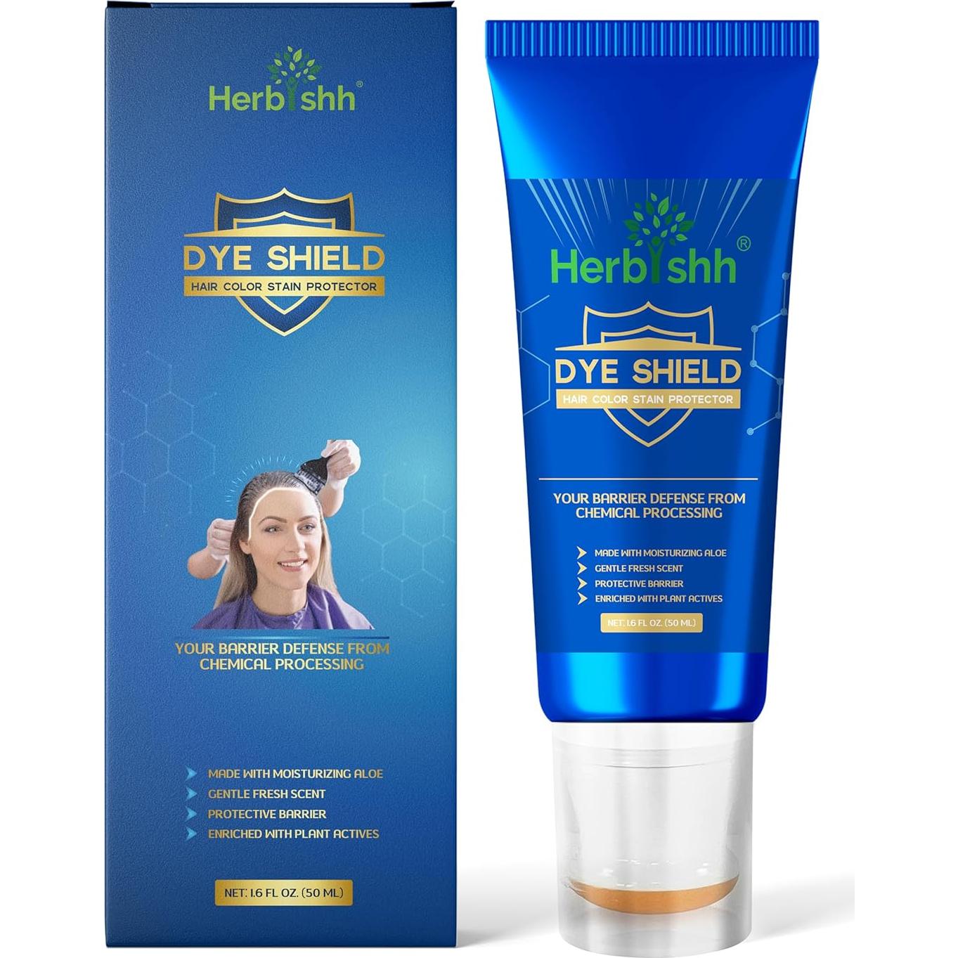 Protector de Color de Cabello Herbishh - Crema Barrera Hidratante