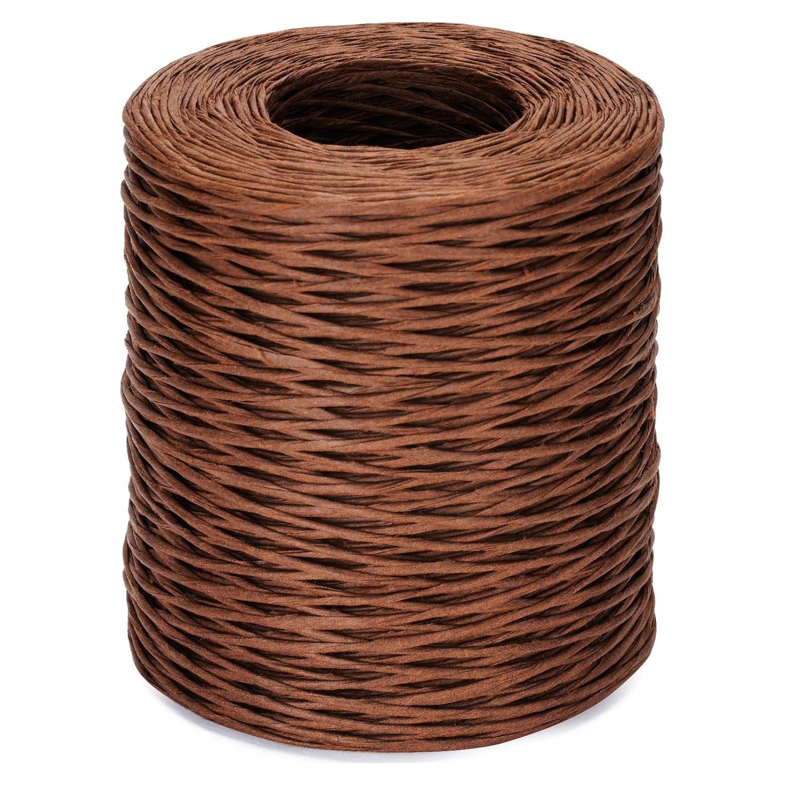 Alambre Floral Marrón 2mm 200m KINGLAKE para Manualidades