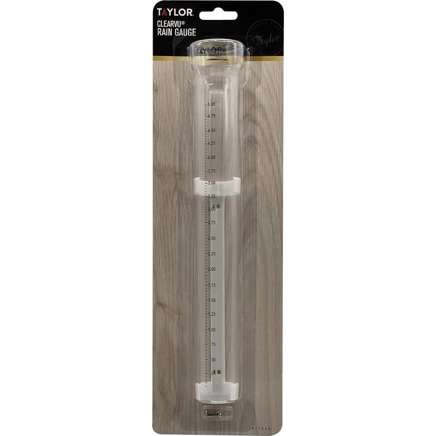 Pluviómetro ClearVu Taylor 2700N 12.7 cm con Soporte