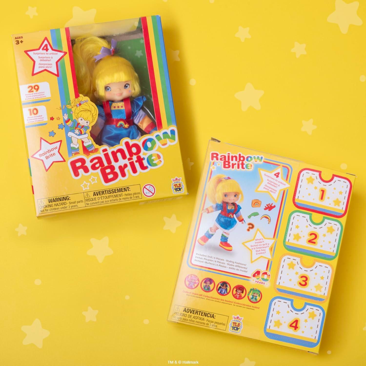 Muñeca de Moda Poseable Rainbow Brite 14 cm La Leal Sujeto