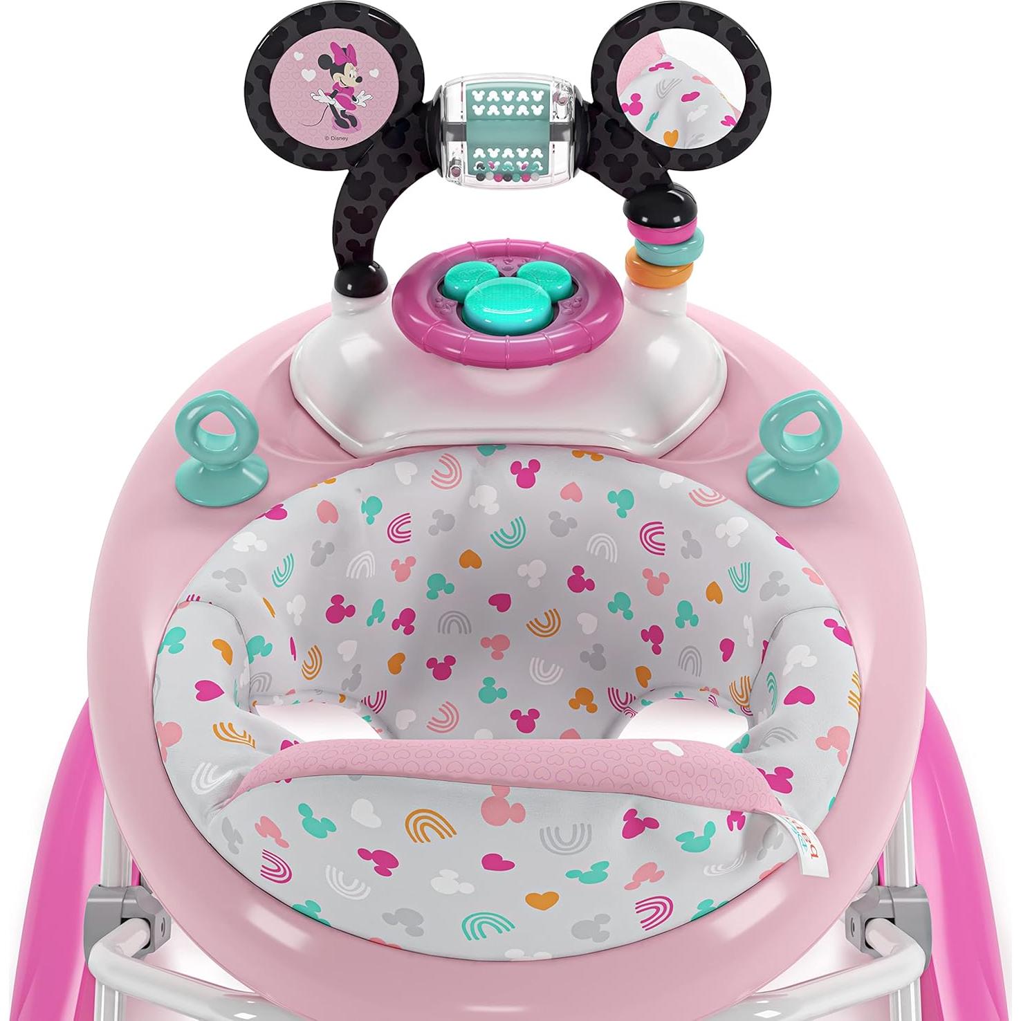 Andador Infantil Bright Starts Minnie Mouse Plegable 6-11.79kg