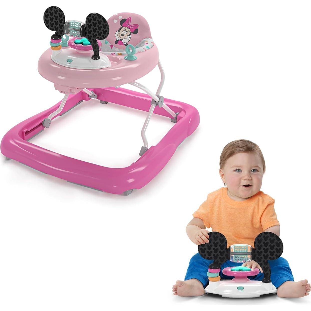 Andador Infantil Bright Starts Minnie Mouse Plegable 6-11.79kg
