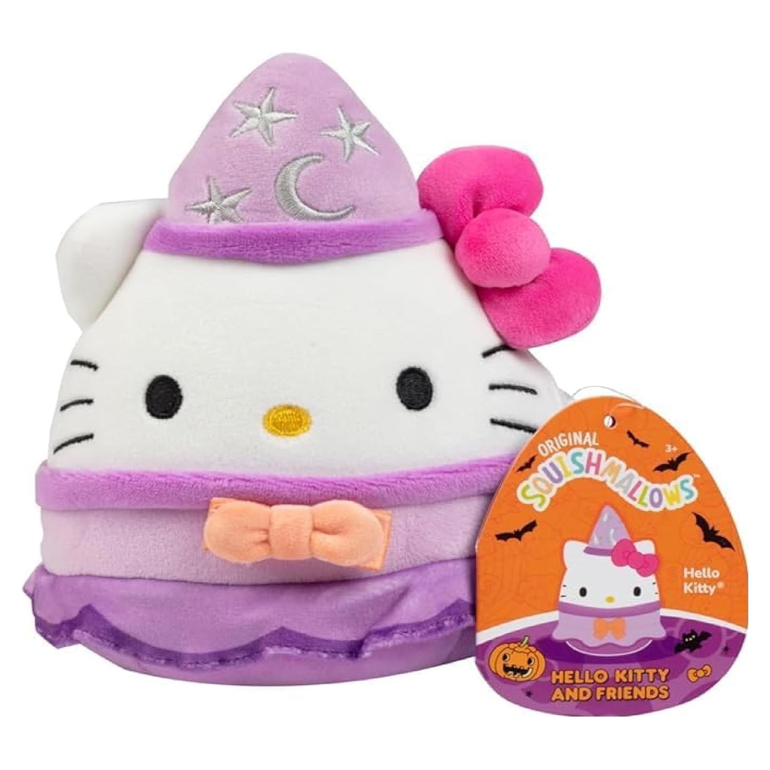Squishmallows Peluche 12.7 cm Hola Kitty Jazwares Oficial