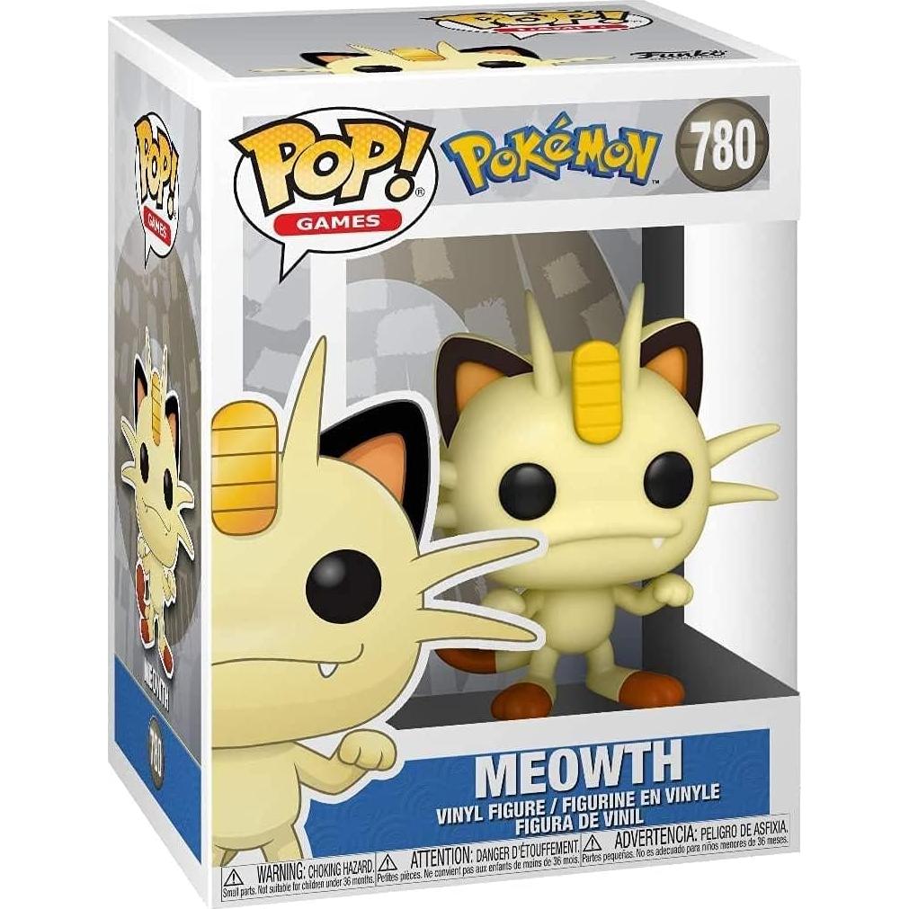 Figura de Vinilo Funko POP! Pokemon Meowth 8.26 cm