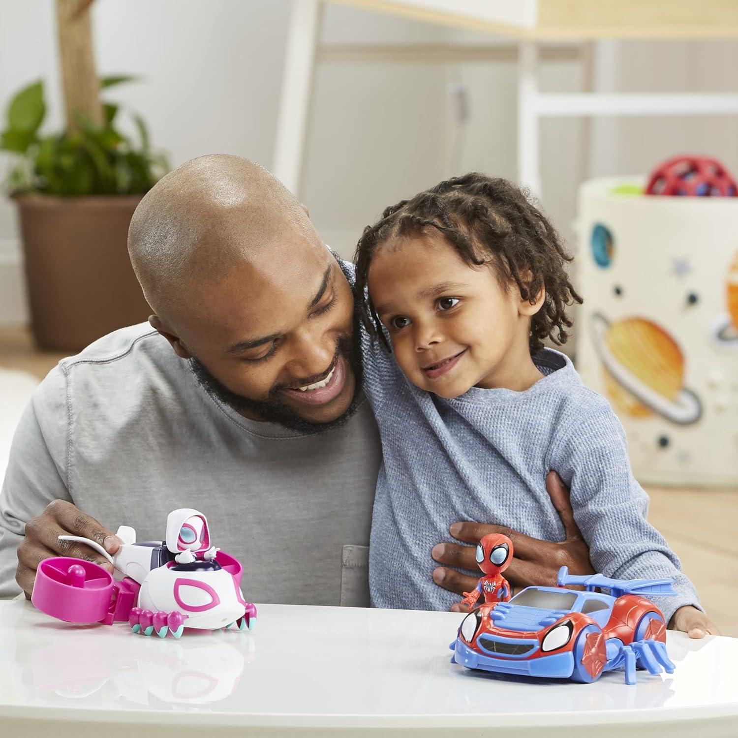 Set de Juego Spidey y sus Increíbles Amigos Hasbro 3 Vehículos