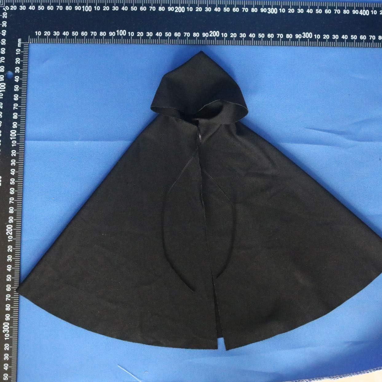 Capa Medieval para Figura de Acción 1:6 SSbeauty - Negro