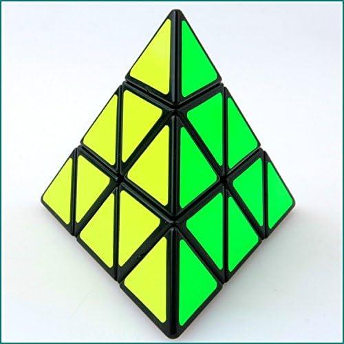 Cubo Mágico Pirámide Rápido 3x3x3 SHUYUE Negro