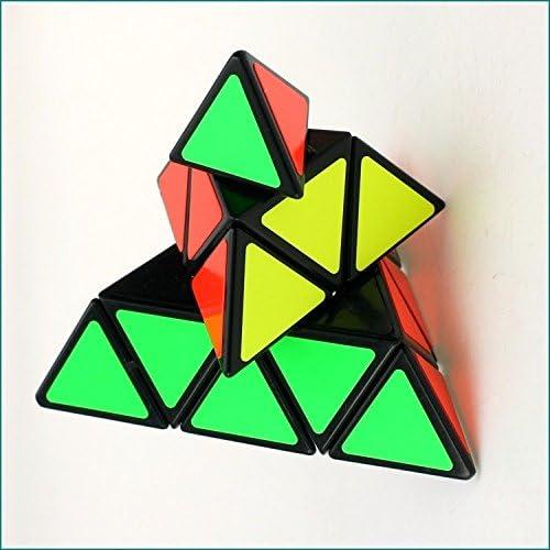Cubo Mágico Pirámide Rápido 3x3x3 SHUYUE Negro