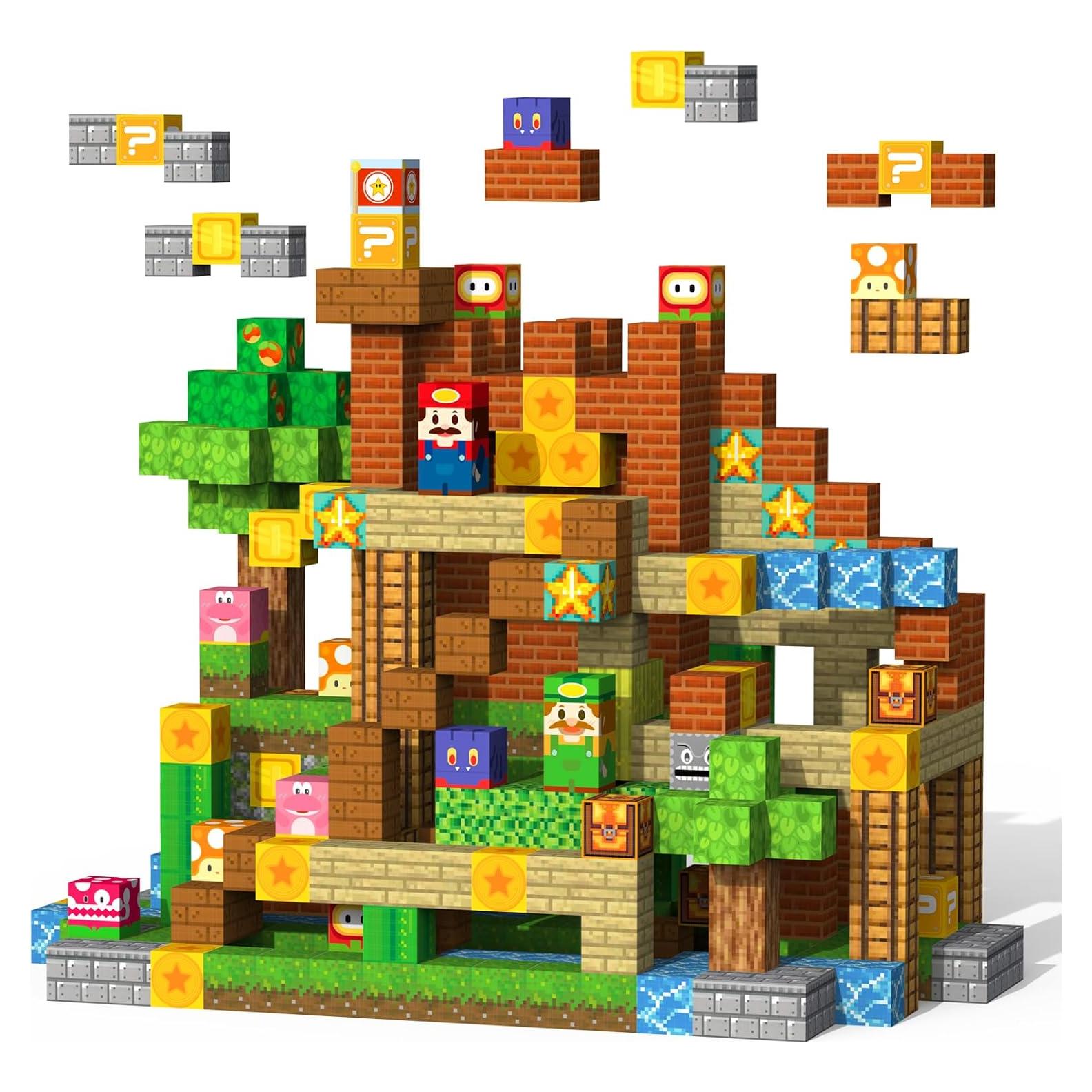 Bloques Magnéticos de Construcción 154Pcs Shantou Yaxini