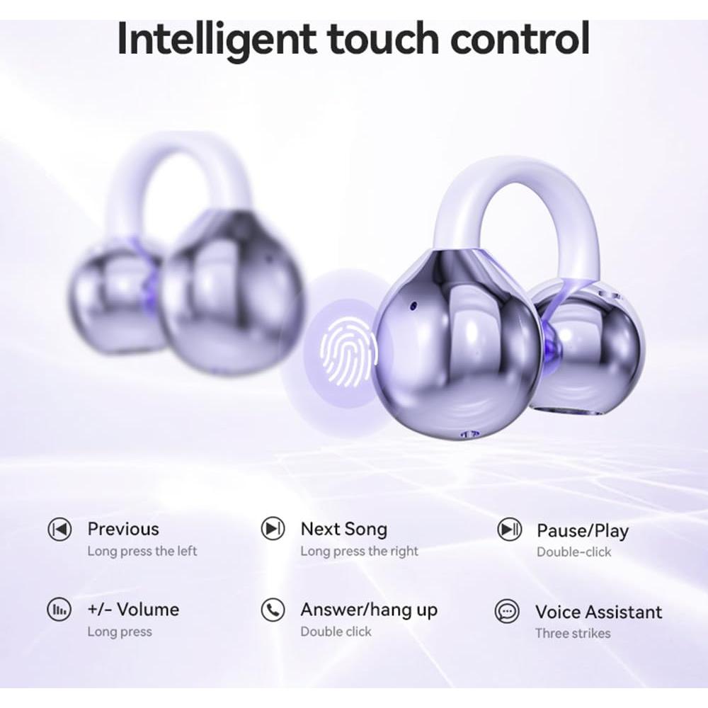 Auriculares Inalámbricos Bluetooth 5.4 Piluyaa M79 Negro 60H