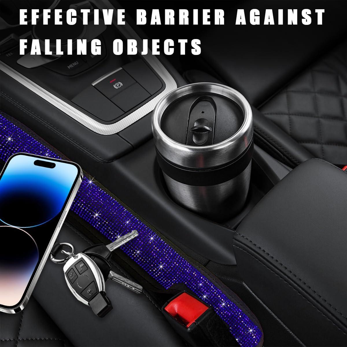 Relleno de Espacio para Asiento de Coche Gasedin 2 Piezas Azul