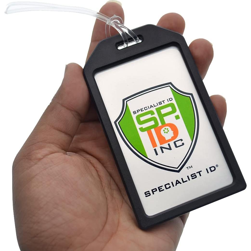 Paquete de 5 Etiquetas de Equipaje Rígidas Specialist ID 15.24 cm