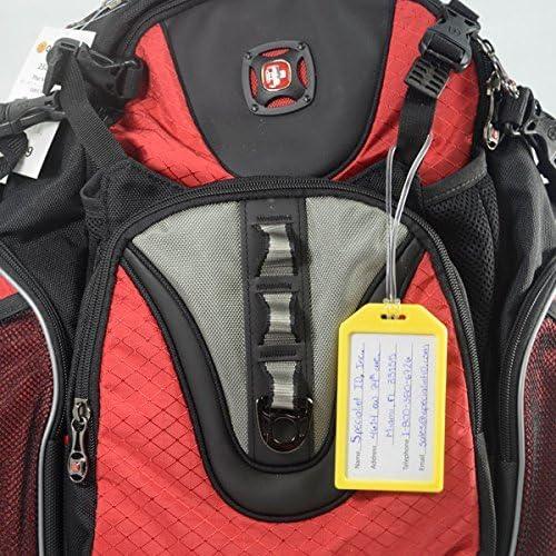 Paquete de 5 Etiquetas de Equipaje Rígidas Specialist ID 15.24 cm