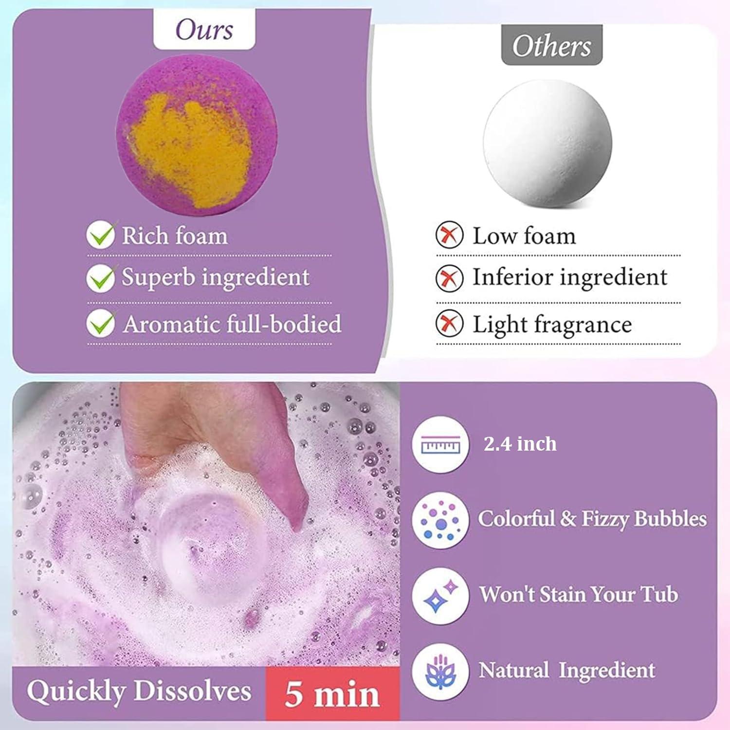 Bombas de Baño TTRWIN con Juguetes Sorpresa - Paquete de 12