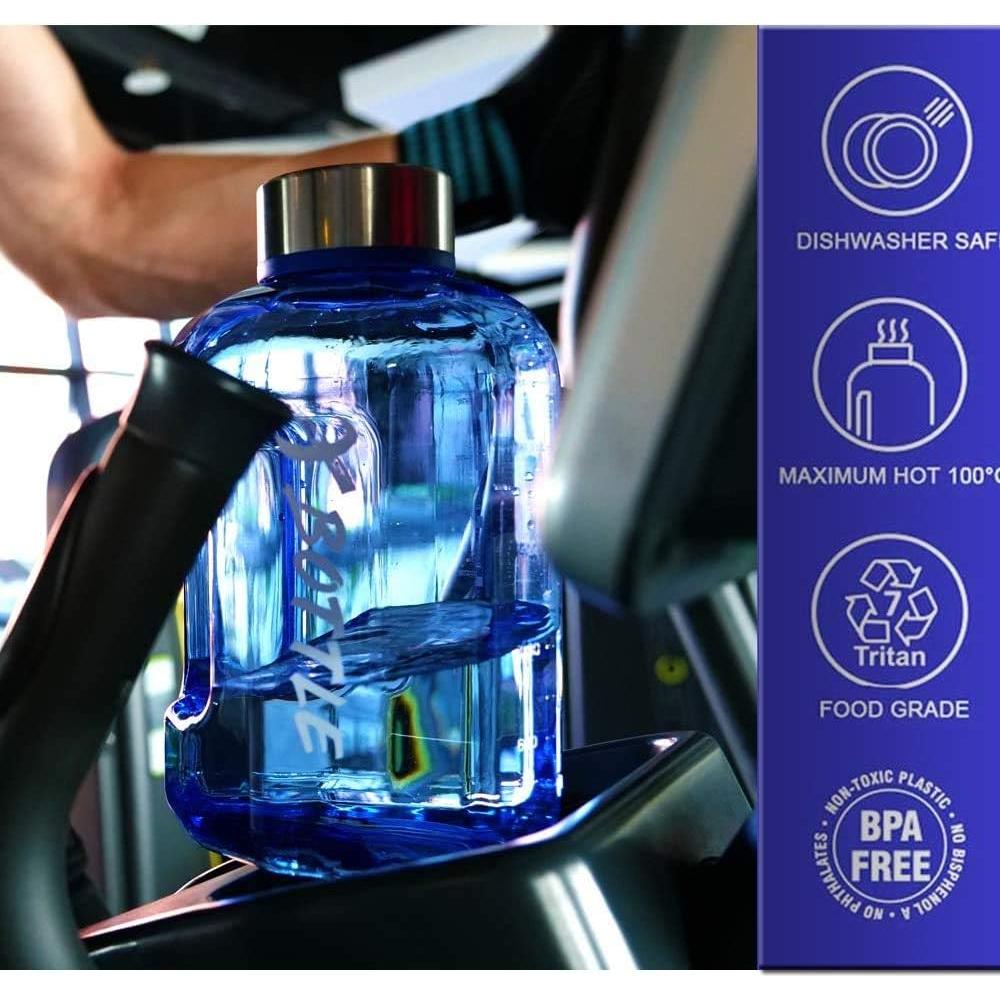 Botella de Agua Deportiva XBOTTLE 2.5L con Infusor y Libre de BPA