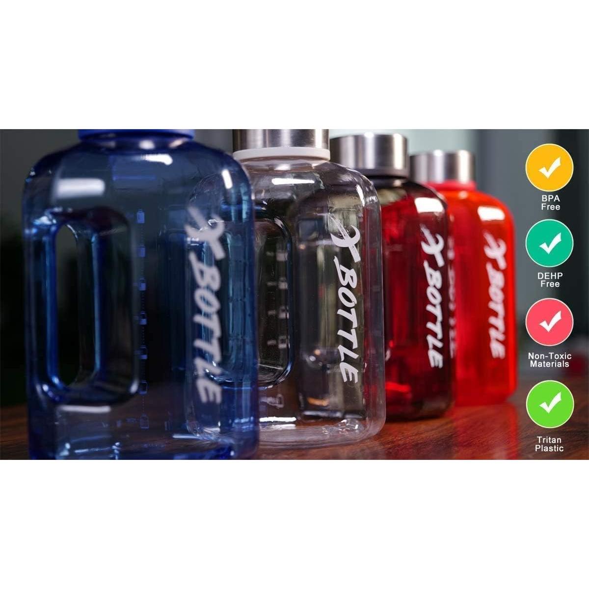 Botella de Agua Deportiva XBOTTLE 2.5L con Infusor y Libre de BPA