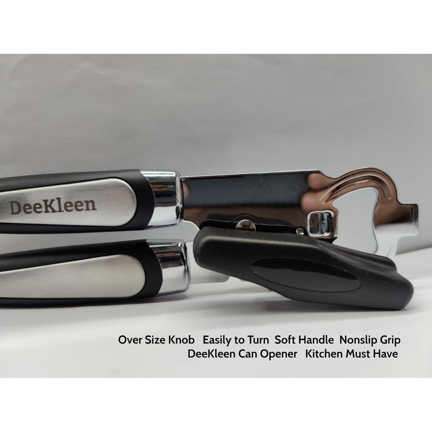 Paquete de 2 Abridores de Latas Manuales DeeKleen - Acero Inoxidable