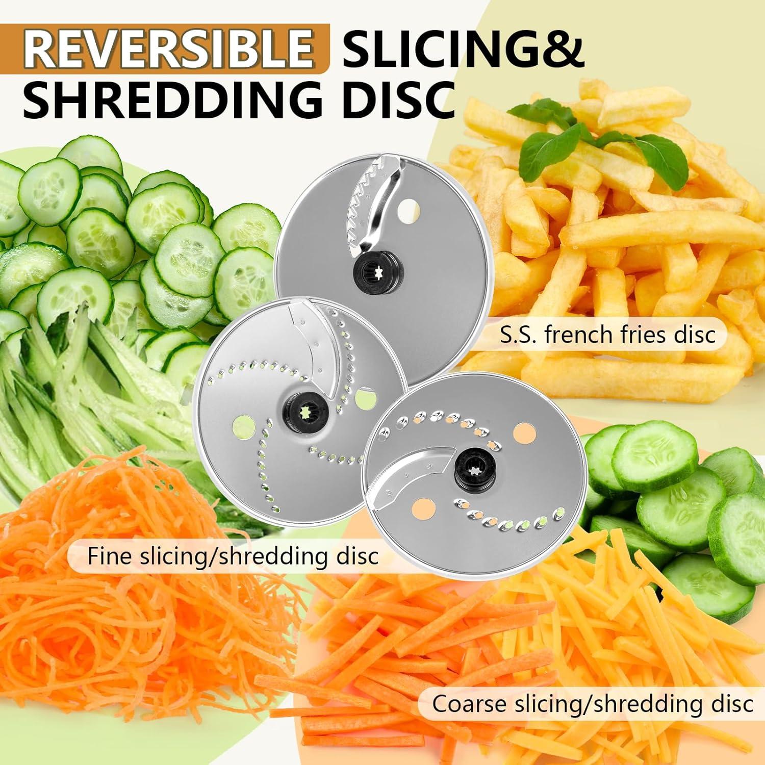 Procesador de Alimentos COOKLEE 600W 12 Tazas 6 Funciones Negro