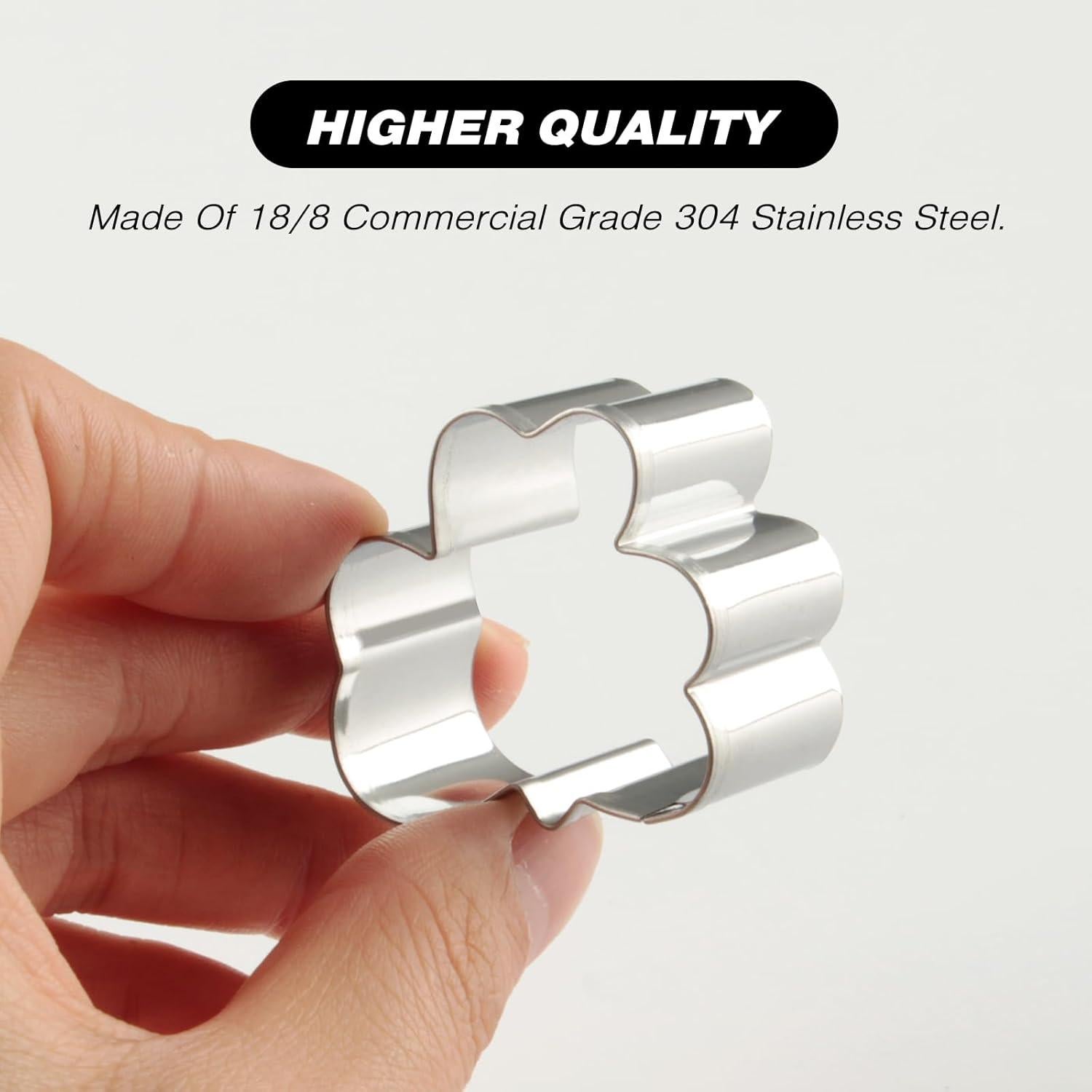 Juego de 7 Cortadores de Galletas en Forma de Hoja SurgeHai