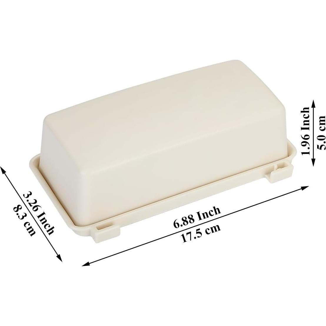 Caja de Mantequilla con Tapa Kyraton y Espátula Acero Inoxidable